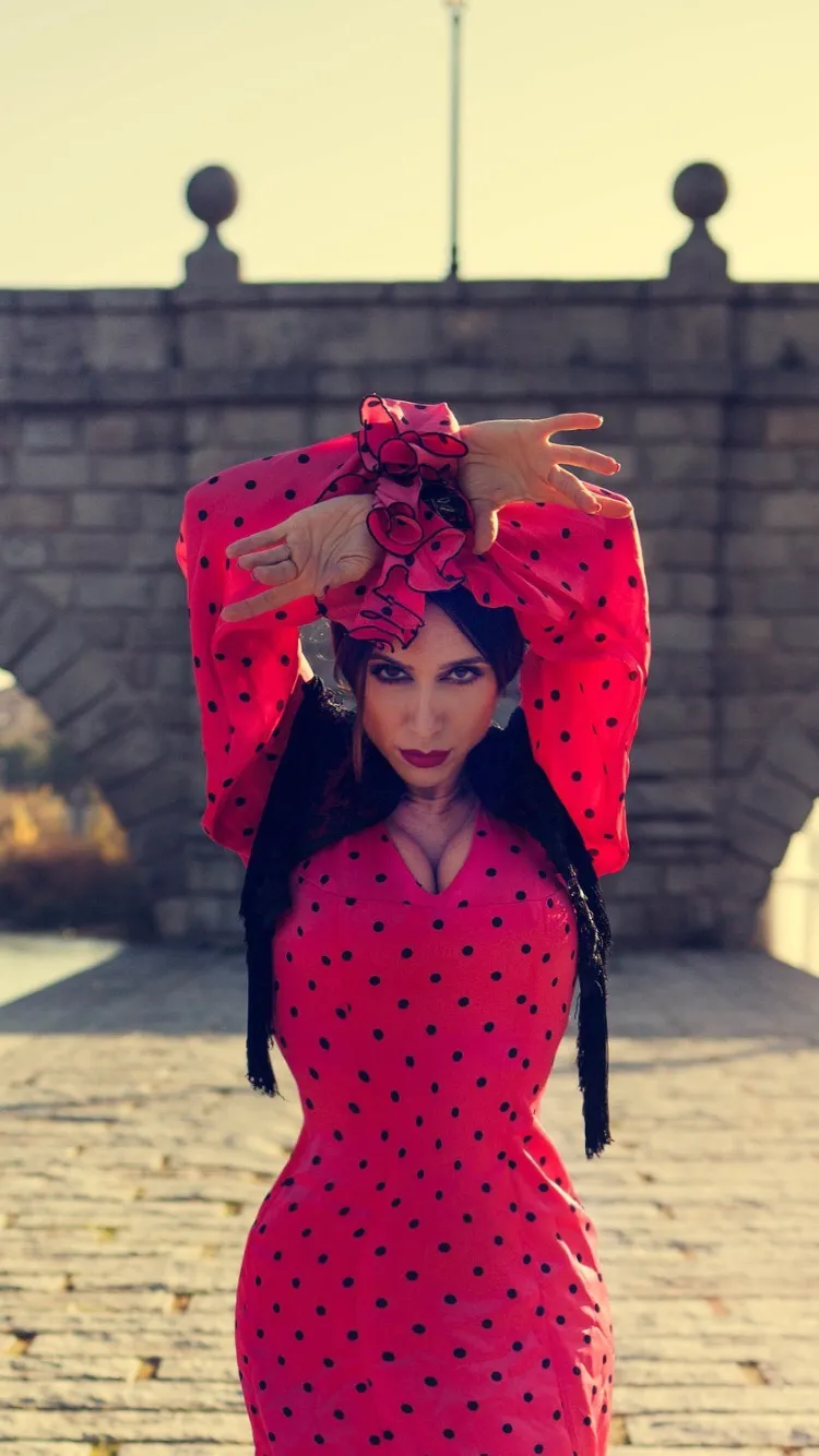 Retrato escénico de Victoria Granado